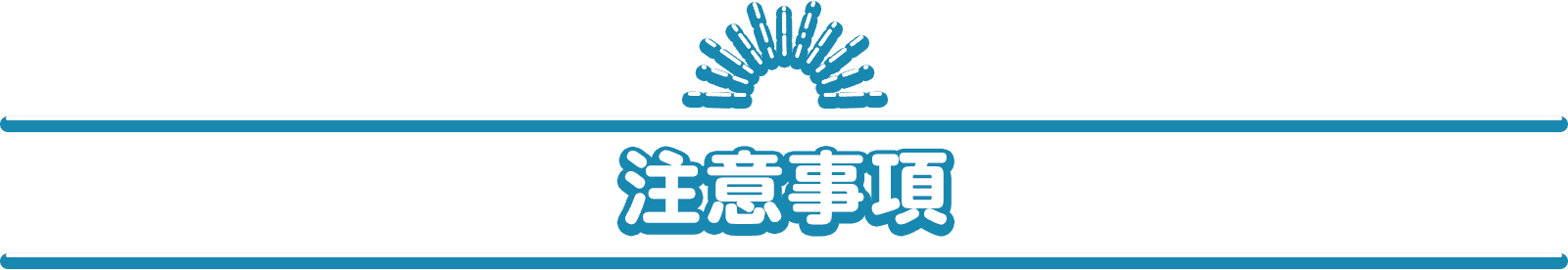注意事項