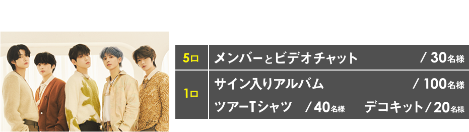 TOMORROW X TOGETHER コース