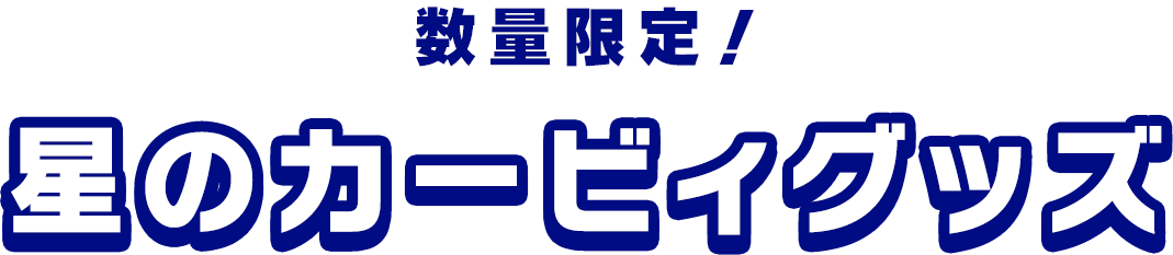 数量限定!星のカービィグッズ