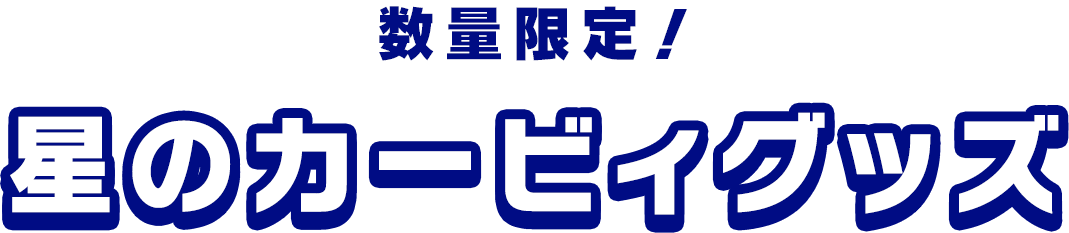 数量限定！星のカービィグッズ