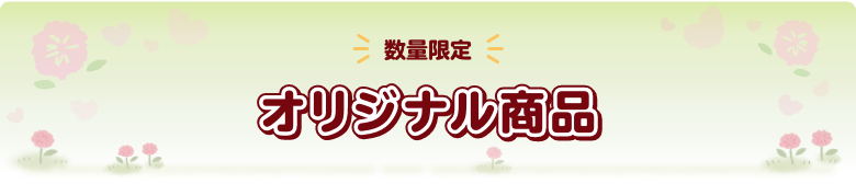 数量限定 オリジナル商品