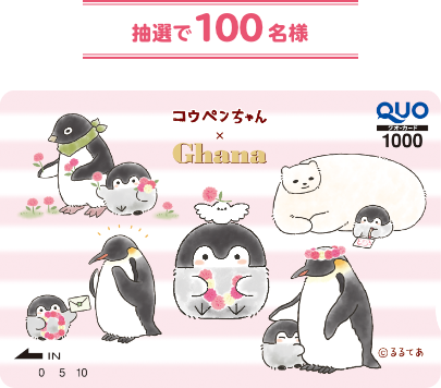 抽選で100名様