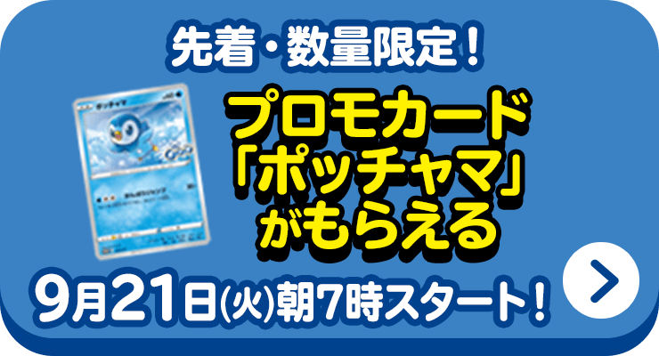 プロモカード「ポッチャマ」がもらえる