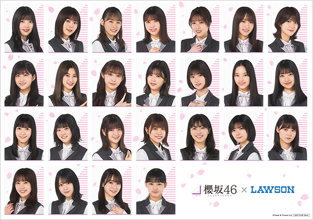 櫻坂46 日向坂46 スマホくじ 櫻坂46 日向坂46キャンペーン ローソン研究所 櫻坂46 日向坂46 スマホくじ 櫻坂46 日向坂46キャンペーン ローソン研究所