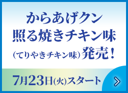 からあげクン照る焼きチキン味（てりやきチキン味）発売！