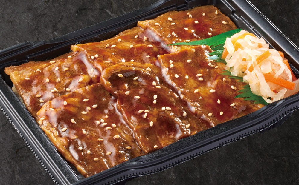 肉厚牛カルビ焼肉重