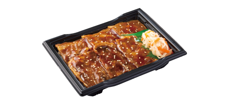 肉厚牛カルビ焼肉重