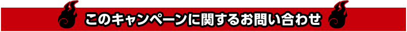 このキャンペーンに関するお問い合わせ