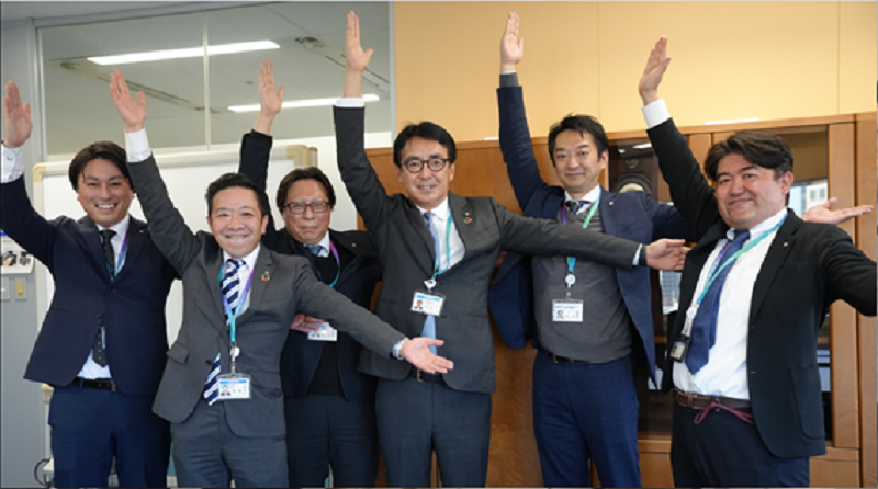 総合1位　ローソン　LAW　Bamboo+CS推進室　チーム