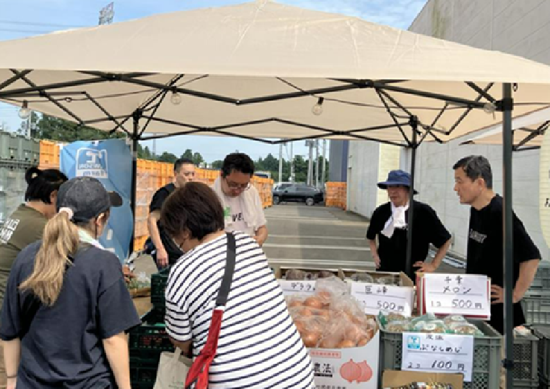 野菜、果物の販売
