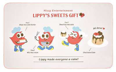 一番くじ Lippy A賞  ハートをあげる♡Lippyぬいぐるみ　Nissy