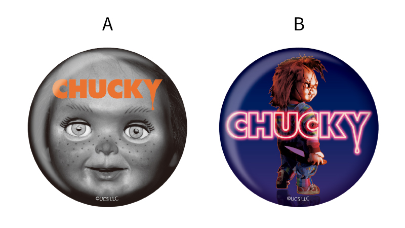 「CHUCKY」缶バッジ