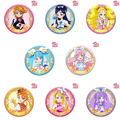 プリキュア スター☆トゥインクルプリキュア ローソン 缶バッジセット