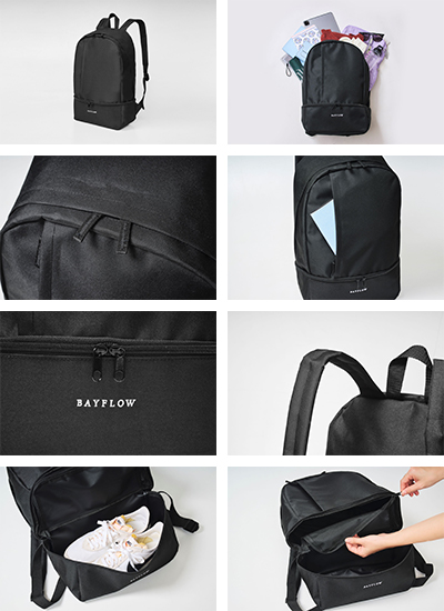 BAYFLOW LOGO BACKPACK BOOK