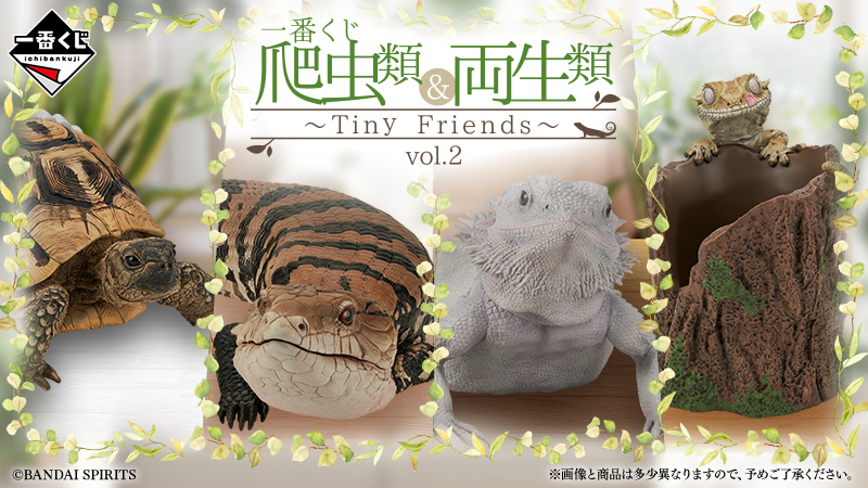 ペットとして人気急上昇中の爬虫類＆両生類が一番くじに再び