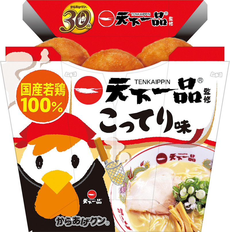 からあげクン 天下一品監修 こってり味 9月27日 火 発売 ローソン研究所