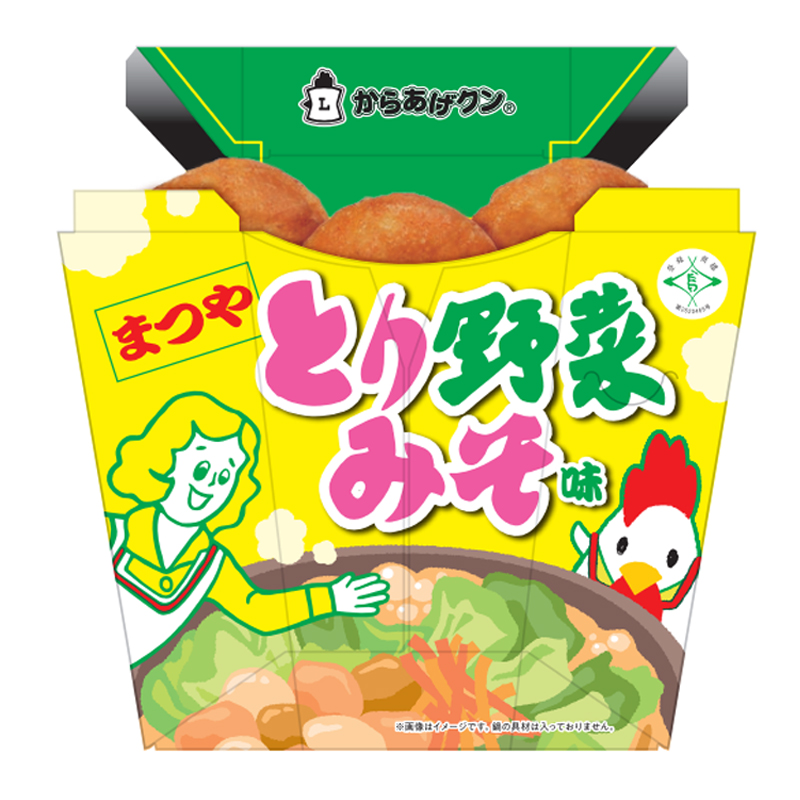 中部エリア まつや監修 からあげクン とり野菜みそ味