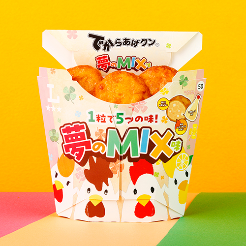 でからあげクン 夢のMIX味発売！1個増量中！