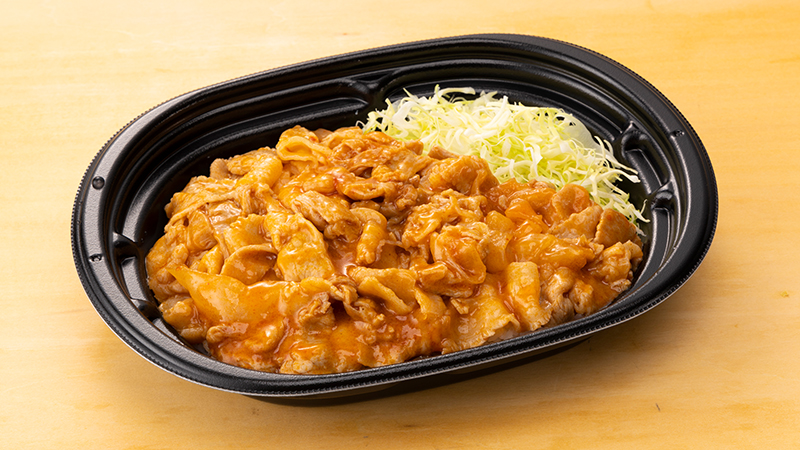 大盛！ピリ辛味噌の豚焼肉丼