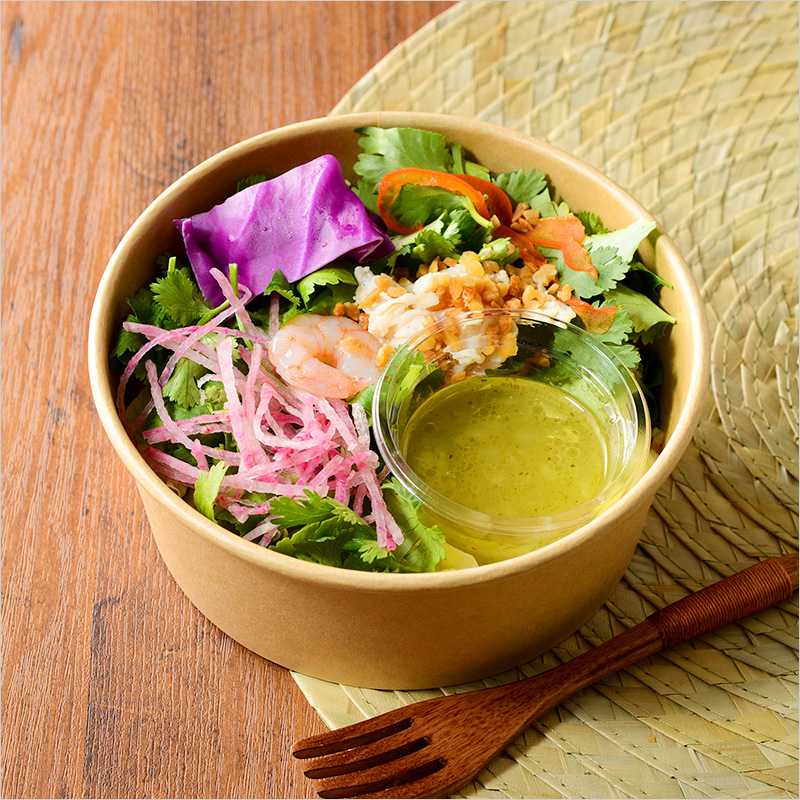 パクチスト必見！「パクチストに捧げるパク盛りサラダ」＆「追い