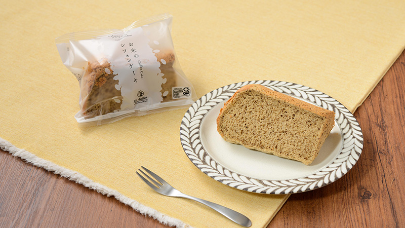米粉のシフォンケーキ　紅茶