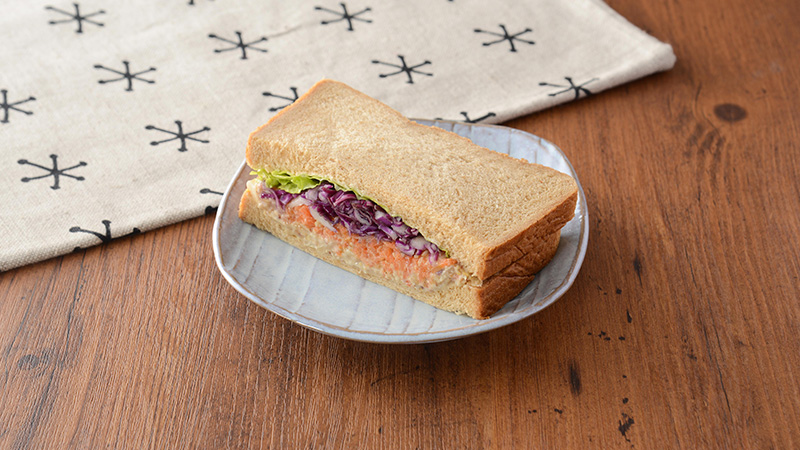 サプリサンド　食物繊維（ごぼうサラダ）