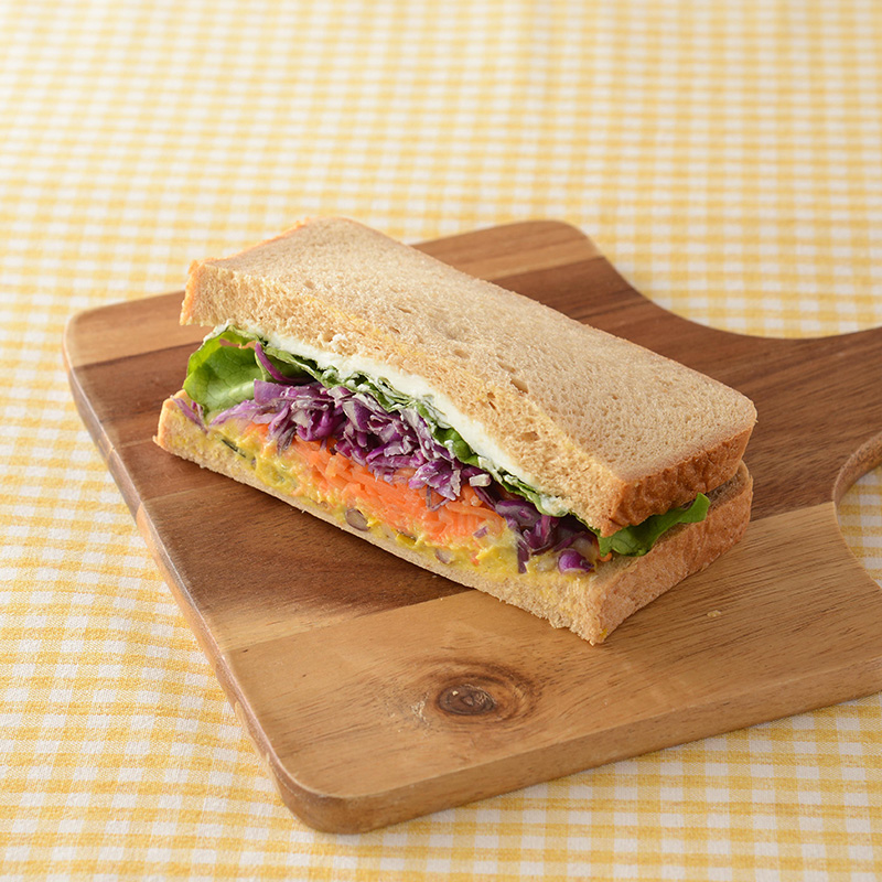 サプリサンド 食物繊維(パンプキンサラダ)
