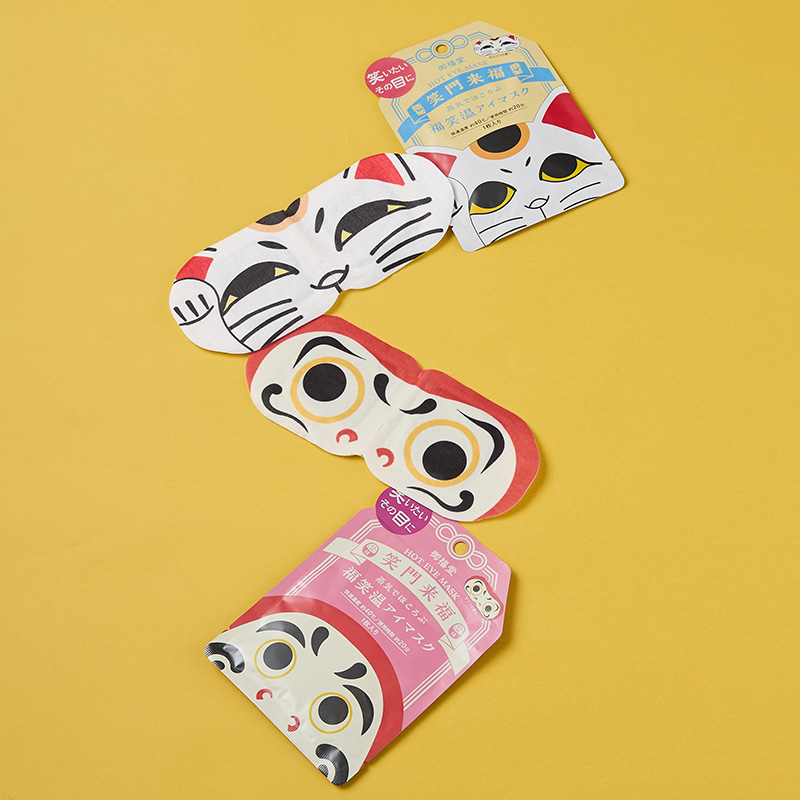 御福堂ホットアイマスク 招き猫/だるま