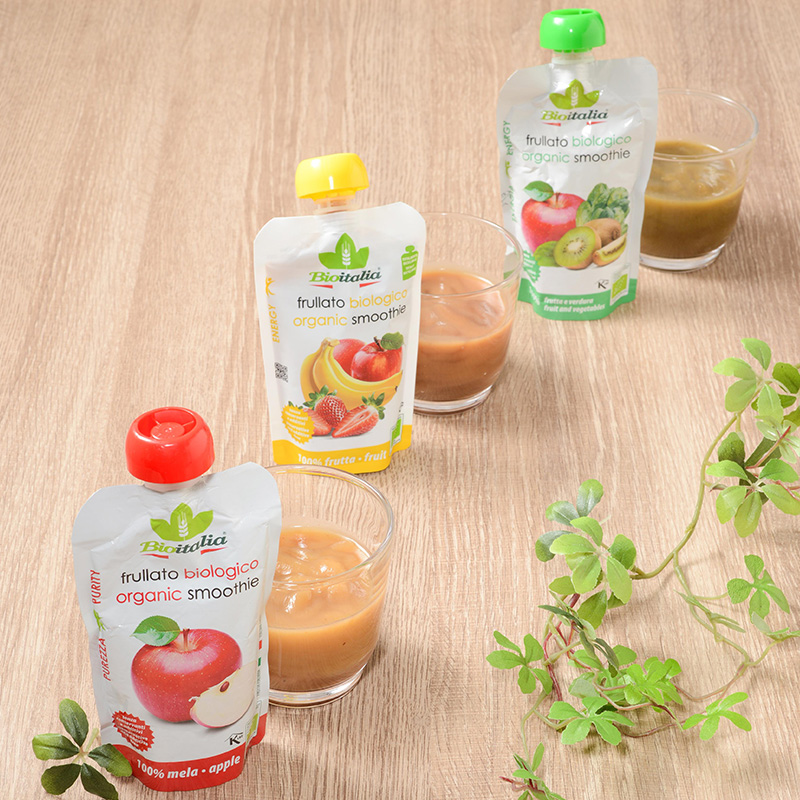 イタリアンスムージー リンゴ/リンゴ&イチゴ/リンゴ&ほうれん草