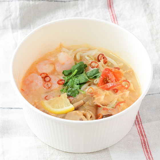 海老ときのこのトムヤムクンスープ