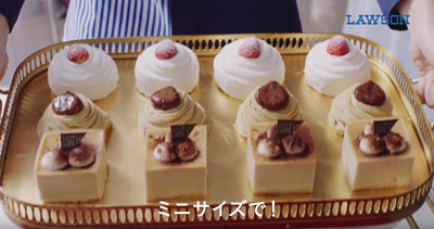 ミニサイズ お試しクリスマスケーキ ローソン研究所