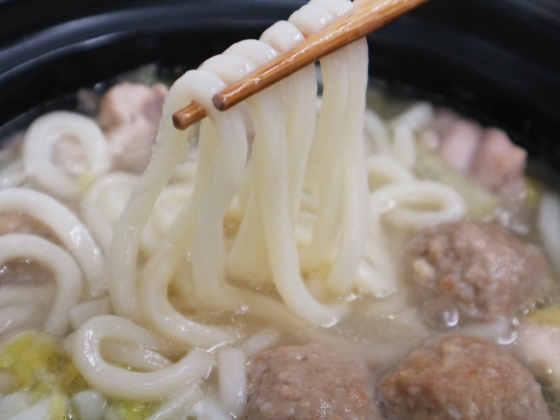 鶏だし塩なべ煮込みうどん