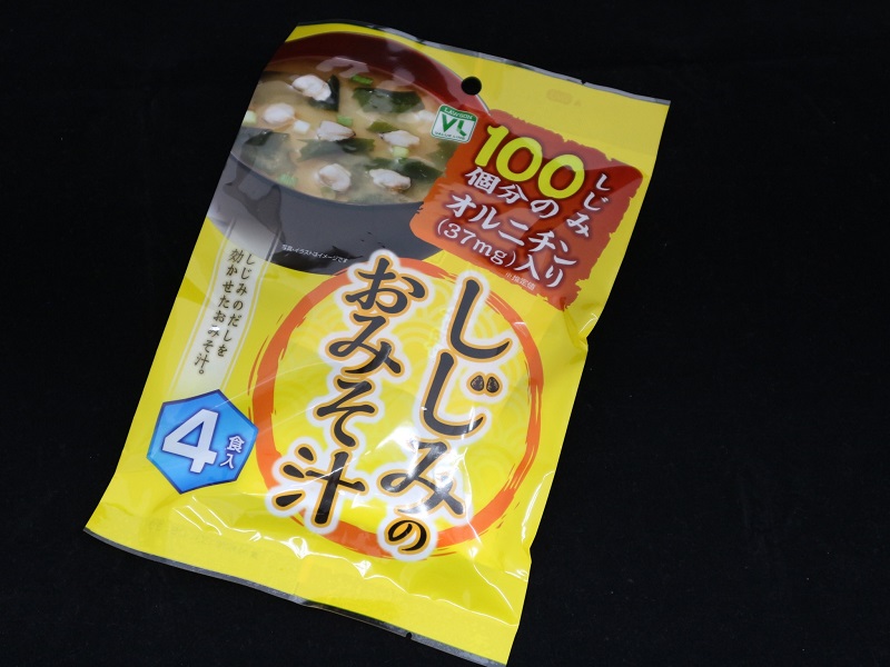 VLしじみ100個分のオルニチン入りしじみのおみそ汁　4食入