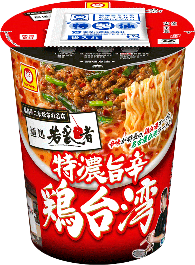 東洋水産　麺処 若武者　特濃旨辛鶏台湾