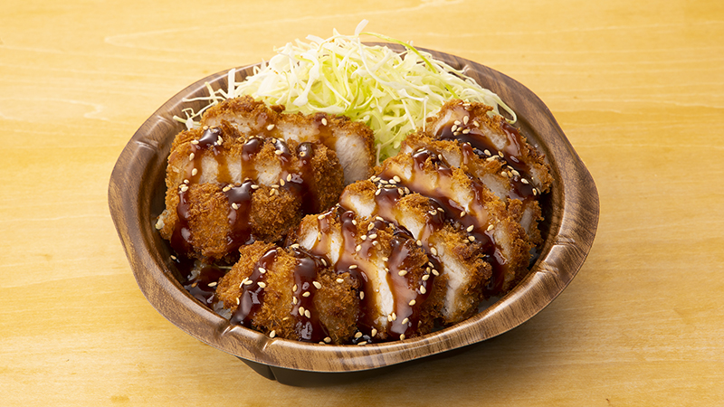 三元豚の厚切りロースソースカツ丼(まい泉監修ソース使用)