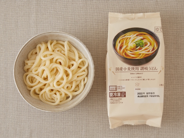 国産小麦使用　讃岐うどん