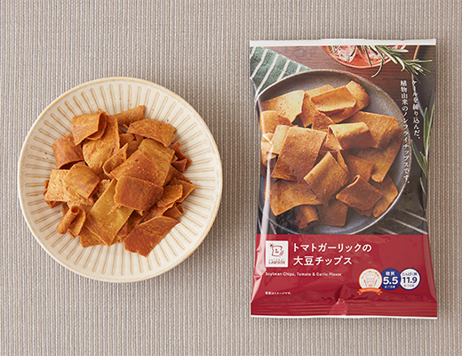 トマトガーリックの大豆チップス　30g