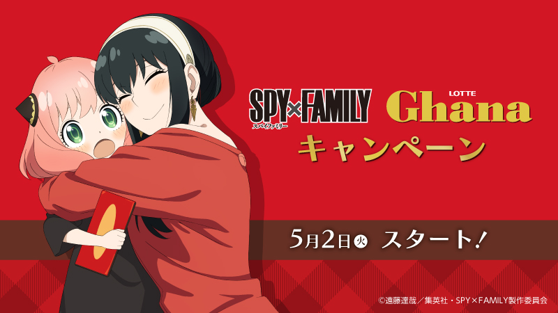 SPY×FAMILY  Ghanaコラボファイル