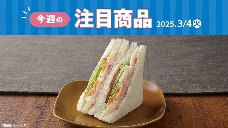 2025年3月4日(火)発売の新商品