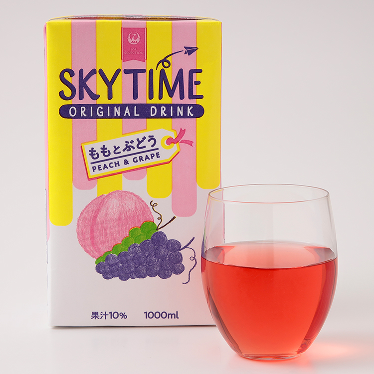 JAL機内限定飲料「スカイタイム」