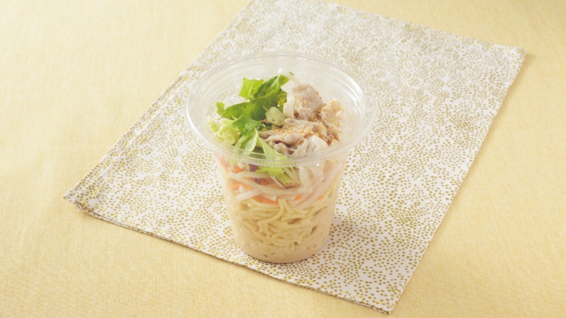 0秒パスタサラダ　豚しゃぶ