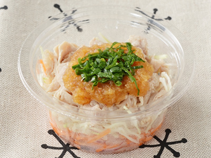 おろしポン酢で食べる　豚しゃぶサラダ