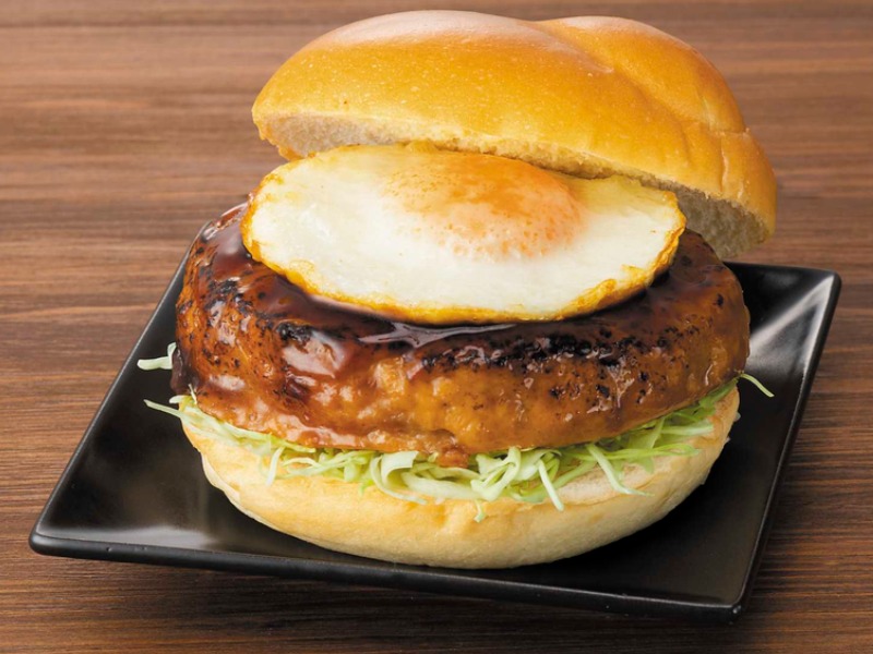 とろ～り月見つくねバーガー