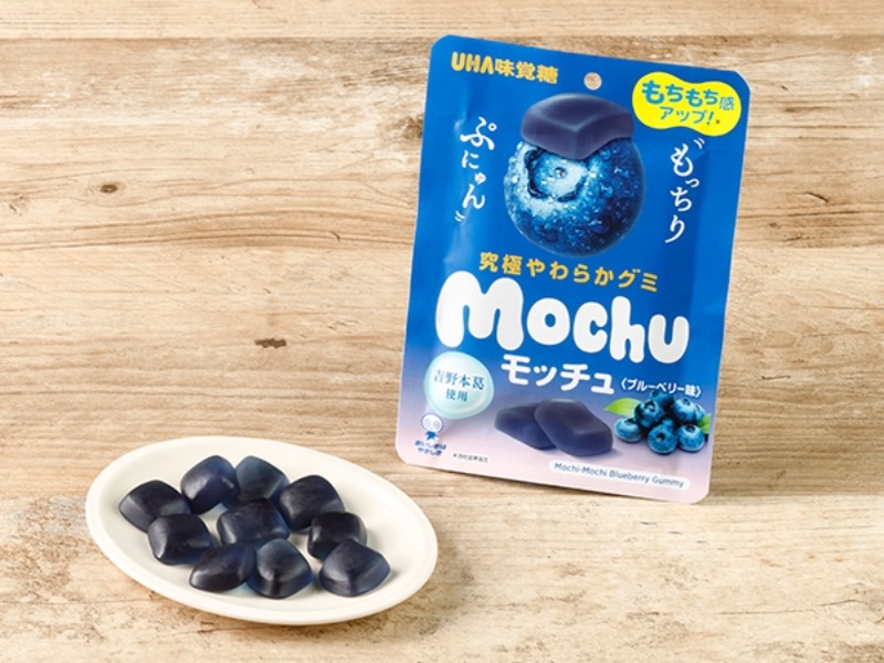 UHA味覚糖　モッチュ ブルーベリー味 45g