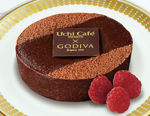 UchiCafe' SWEETS × GODIVA　濃厚ショコラケーキ