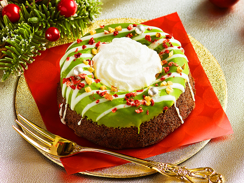 かわいすぎる ツリーとリースのクリスマスケーキ２種類が登場 ローソン研究所
