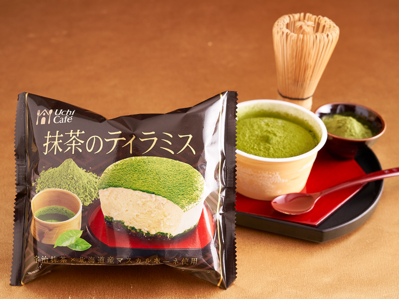 注目商品 和洋折衷の贅沢スイーツアイス 抹茶ティラミス登場 ローソン研究所