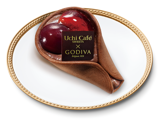 Uchi Café×GODIVA　チェリーショコラワッフル