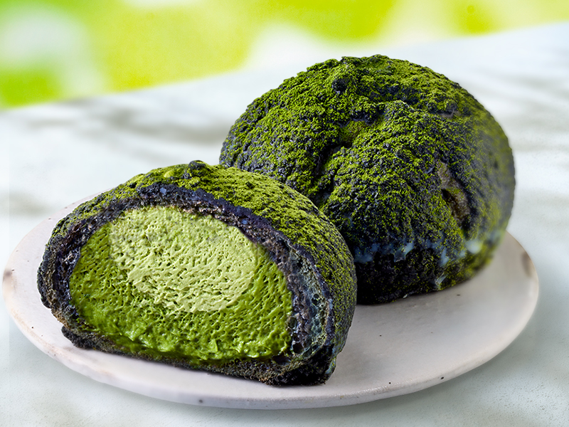 Uchi Café ×森半　濃い抹茶クッキーシュー