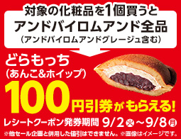 デザート値引券がもらえるキャンペーン